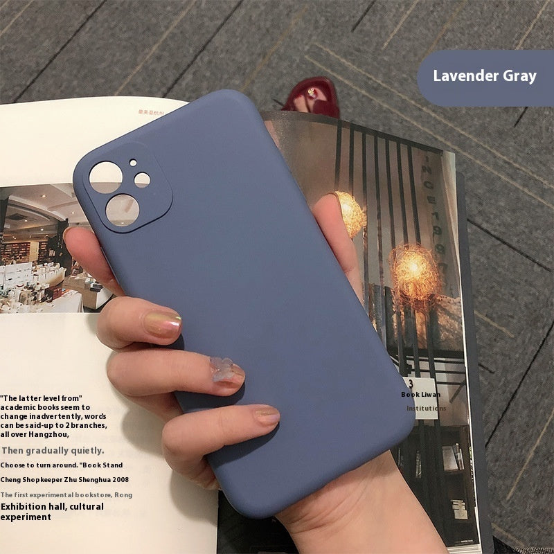 Liquid Silicone Phone Case with Fine Hole Protection in Multiple Colors - Laughing at Scratches liquid silicone phone