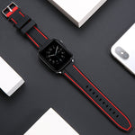Liquid Silicone Watch Strap in Multiple Colors for 38 to 44mm Watches - Teleplus 38-44mm watch strap liquid silicone