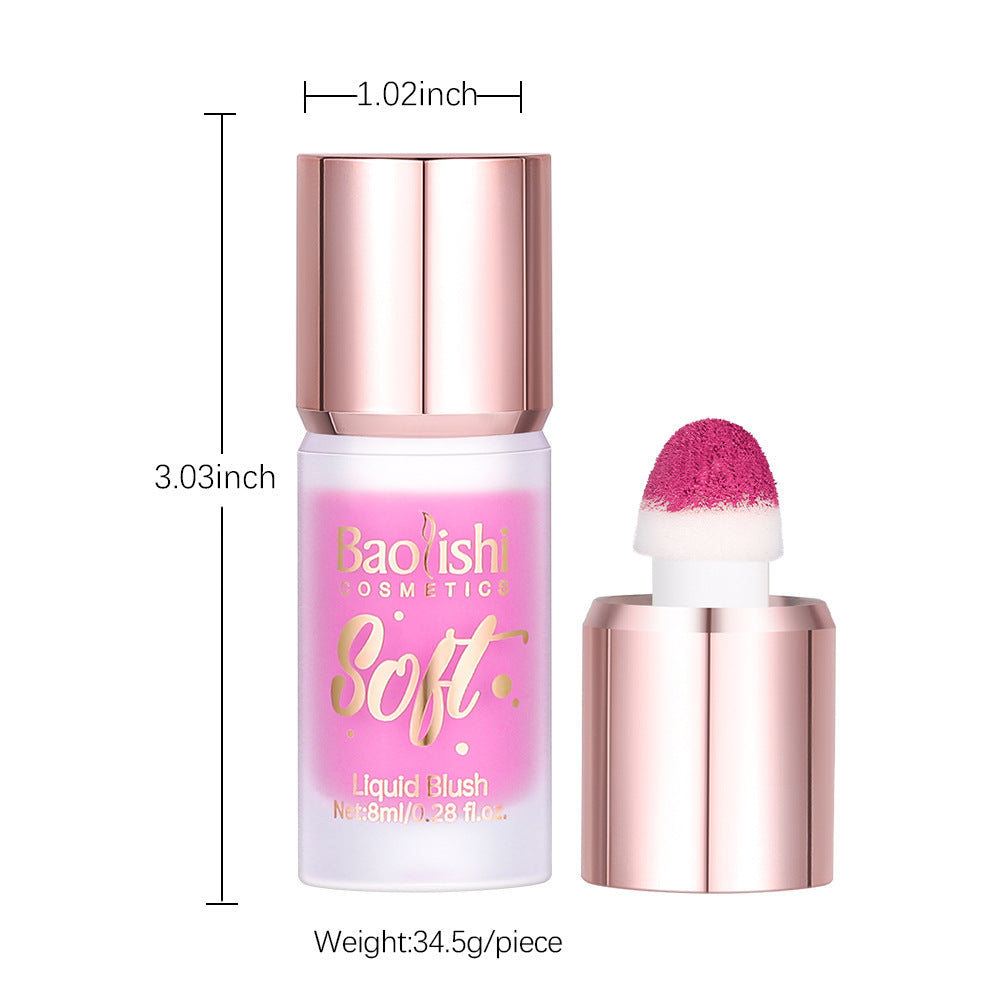 Liquid Slightly Flashing Pearlescent Blush for Ladies and Everyday - Teleplus blush liquid slightly flashing pearlescent
