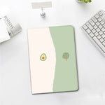 Literary Avocado Tablet Silicone Protective Case - Quirky Literary Avocado Case for iPad Pro Fans