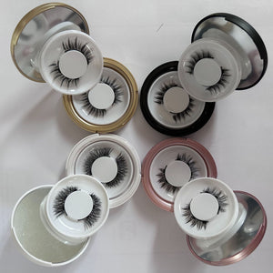 Little Devil Mink-Shaped White Clip Magnet for False Eyelashes Set - Teleplus white clip magnet false eyelashes