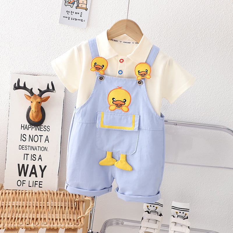 Little Duck Thin Strap Suit One Piece Dropshipping - Little Duck Suit for Tiny Tots Who Love Fun