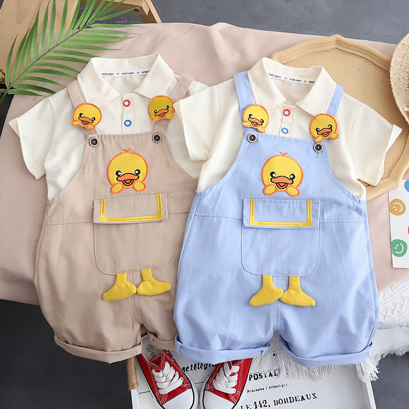 Little Duck Thin Strap Suit One Piece Dropshipping - Little Duck Suit for Tiny Tots Who Love Fun