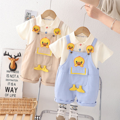 Little Duck Thin Strap Suit One Piece Dropshipping - Little Duck Suit for Tiny Tots Who Love Fun