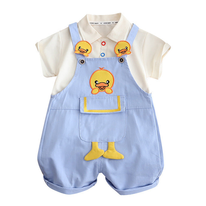 Little Duck Thin Strap Suit One Piece Dropshipping - Little Duck Suit for Tiny Tots Who Love Fun