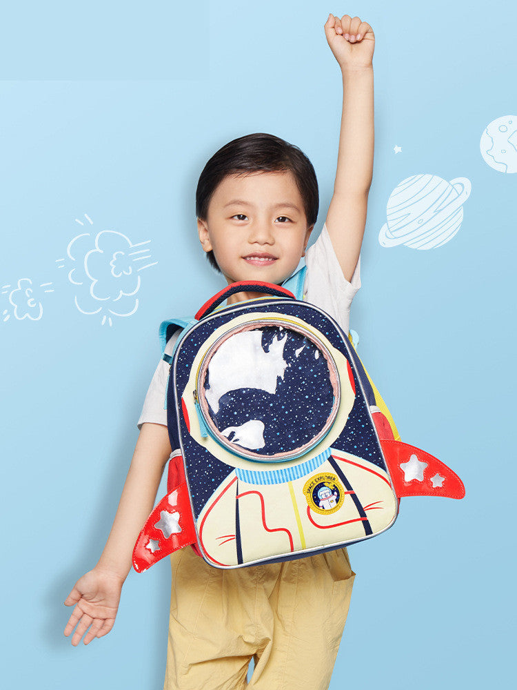 Little Tail New Cartoon Cute Male Children’s School Bag - Cartoon Cute Bag for Tiny Scholars on the Go