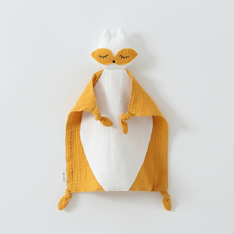 Little White Fox Appliqué Towel for Kids in Various Colors the United States - Soft as a Baby Soothing Snuggles united