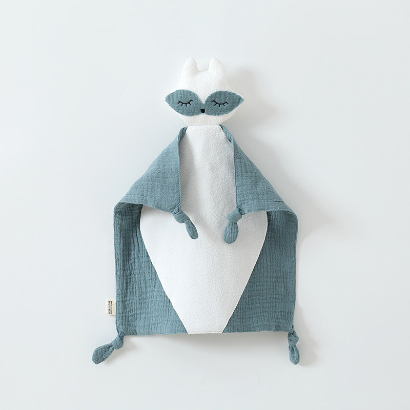 Little White Fox Appliqué Towel for Kids in Various Colors the United States - Soft as a Baby Soothing Snuggles united