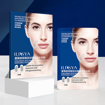 Liya Hyaluronic Acid Microneedle Patch for Nasolabial Fold Moisturizing - Timeless Smiles liya hyaluronic acid