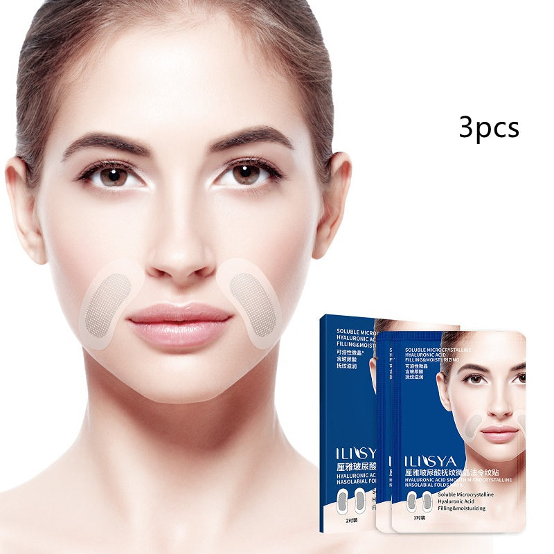 Liya Hyaluronic Acid Microneedle Patch for Nasolabial Fold Moisturizing - Timeless Smiles liya hyaluronic acid