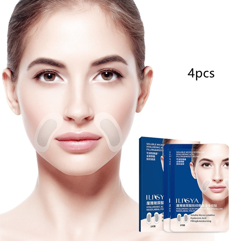 Liya Hyaluronic Acid Microneedle Patch for Nasolabial Fold Moisturizing - Timeless Smiles liya hyaluronic acid