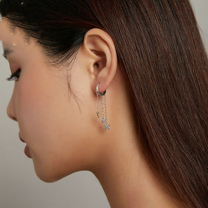 Silver 925 Earrings Pair for Women in the United States CHF - Butterfly Fashionistas with a Twist united states chf