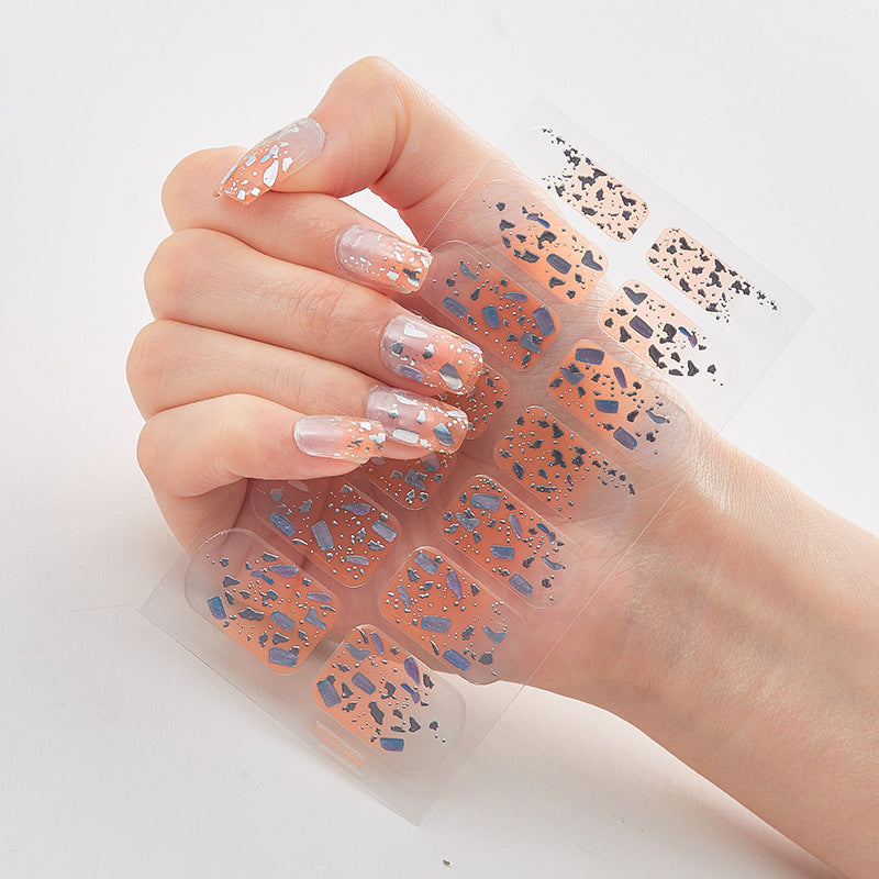 Long Lasting 3D Nail Stickers for Durable Art with Multiple Styles - Teleplus lasting 3d nail long stickers