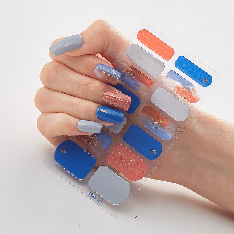 Long Lasting 3D Nail Stickers for Durable Art with Multiple Styles - Teleplus lasting 3d nail long stickers