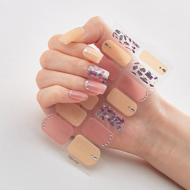 Long Lasting 3D Nail Stickers for Durable Art with Multiple Styles - Teleplus lasting 3d nail long stickers