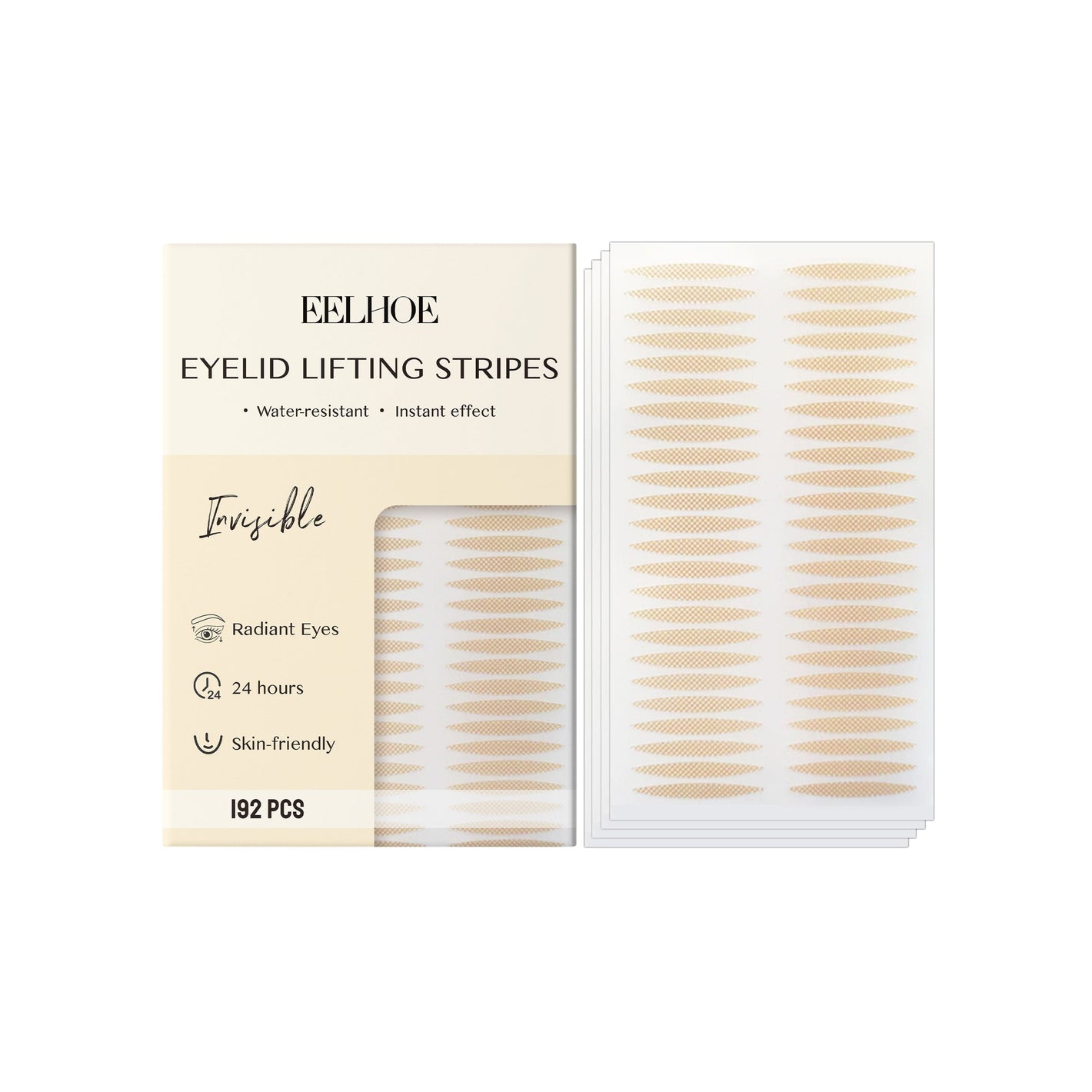 Long lasting eye-catching double eyelid patch