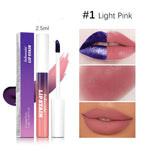 Long Lasting Fang Pull Lip Gloss Matte Discoloration Repair Korean Style - Teleplus pull lip gloss matte long lasting