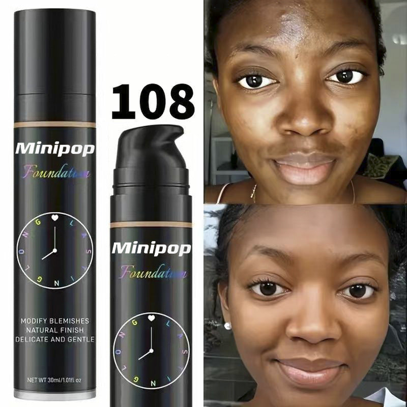 Long Lasting Hydrating Foundation Waterproof Oil Control Brightening Makeup