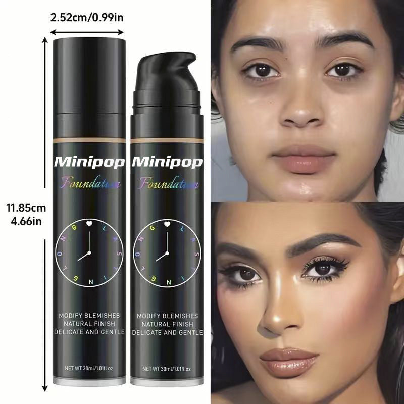 Long Lasting Hydrating Foundation Waterproof Oil Control Brightening Makeup