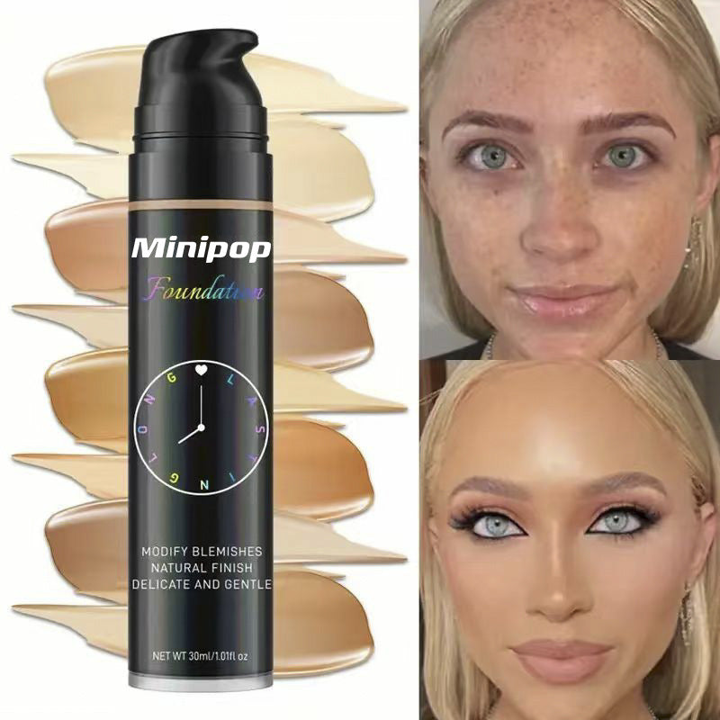 Long Lasting Hydrating Foundation Waterproof Oil Control Brightening Makeup