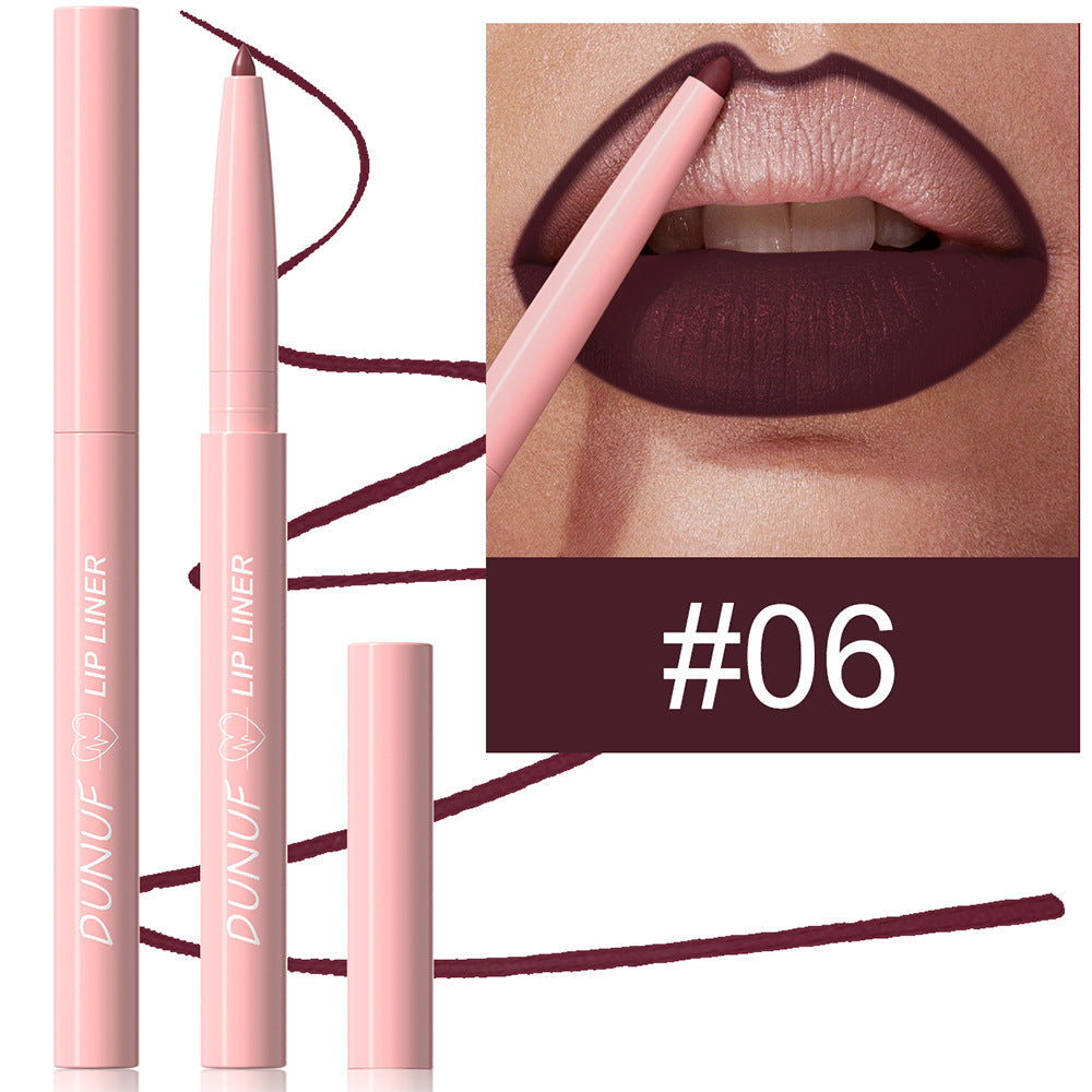 Long Lasting Lip Liner Easy to Apply Smooth Waterproof Makeup Pencil - Teleplus lip liner long lasting