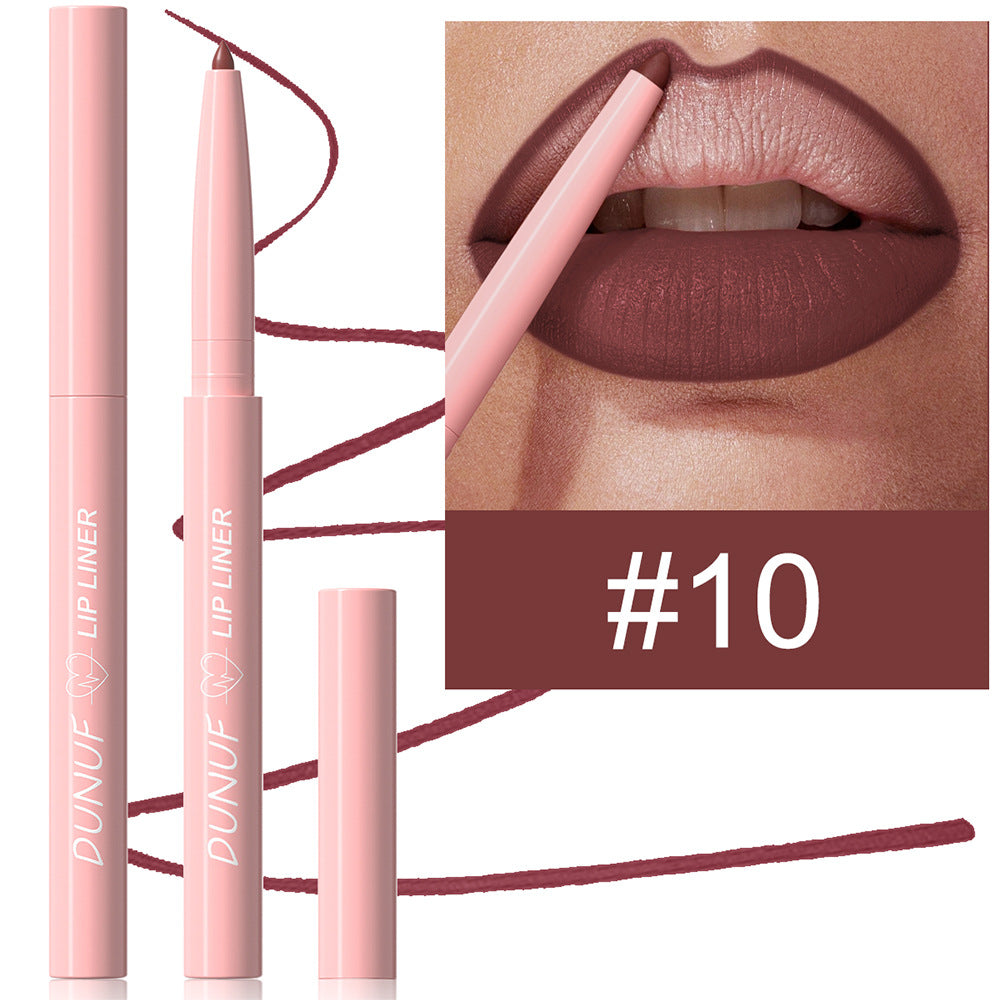 Long Lasting Lip Liner Easy to Apply Smooth Waterproof Makeup Pencil - Teleplus lip liner long lasting