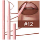 Long Lasting Lip Liner Easy to Apply Smooth Waterproof Makeup Pencil - Teleplus lip liner long lasting