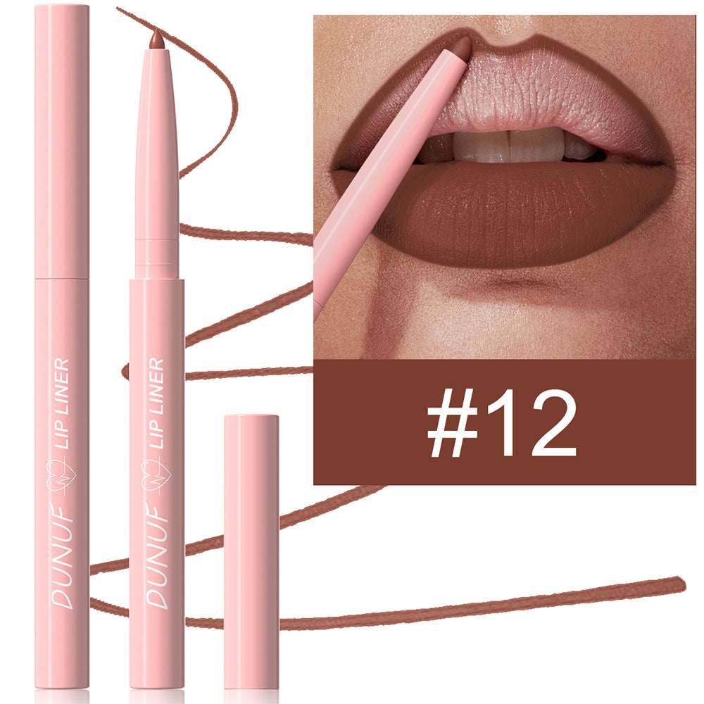 Long Lasting Lip Liner Easy to Apply Smooth Waterproof Makeup Pencil - Teleplus lip liner long lasting