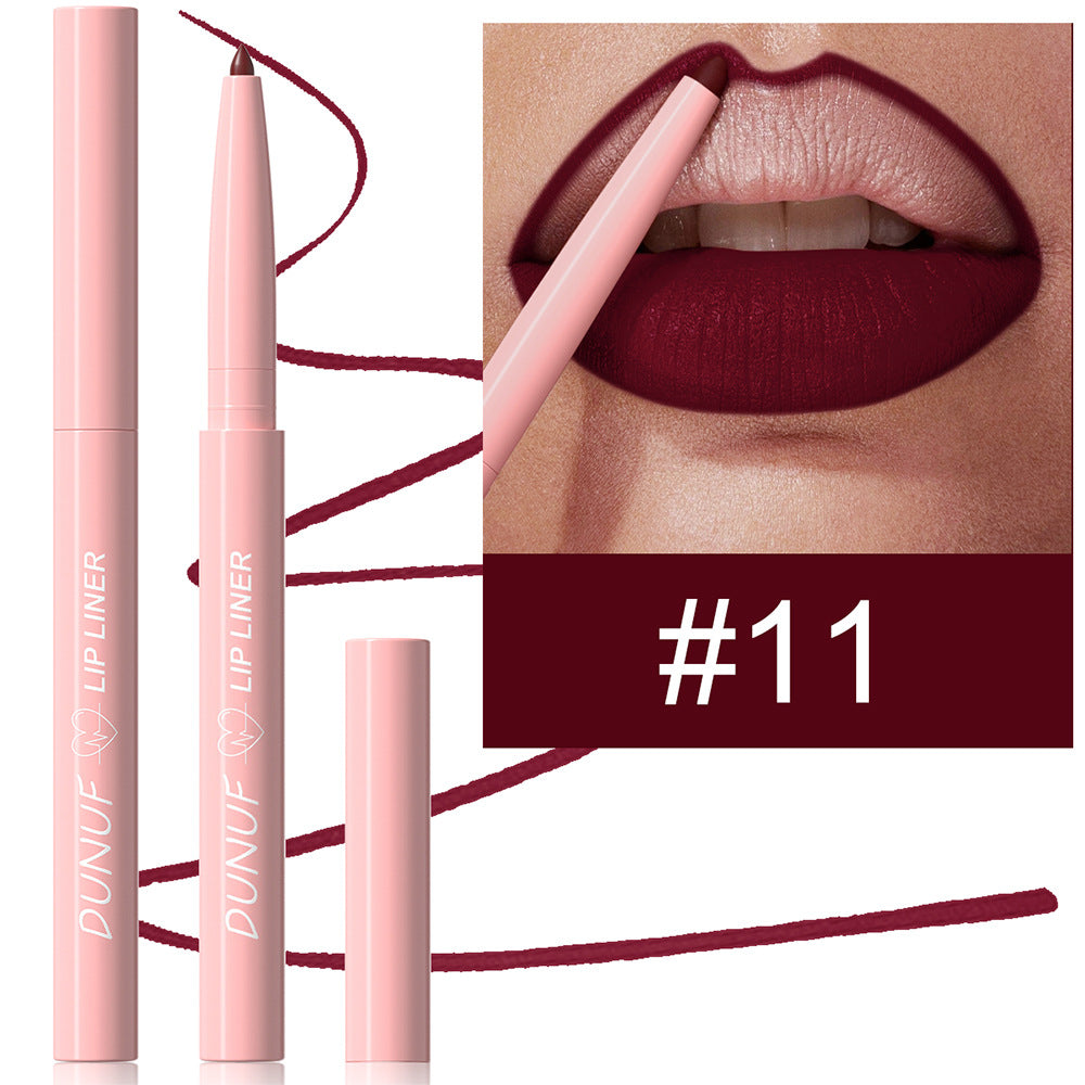 Long Lasting Lip Liner Easy to Apply Smooth Waterproof Makeup Pencil - Teleplus lip liner long lasting