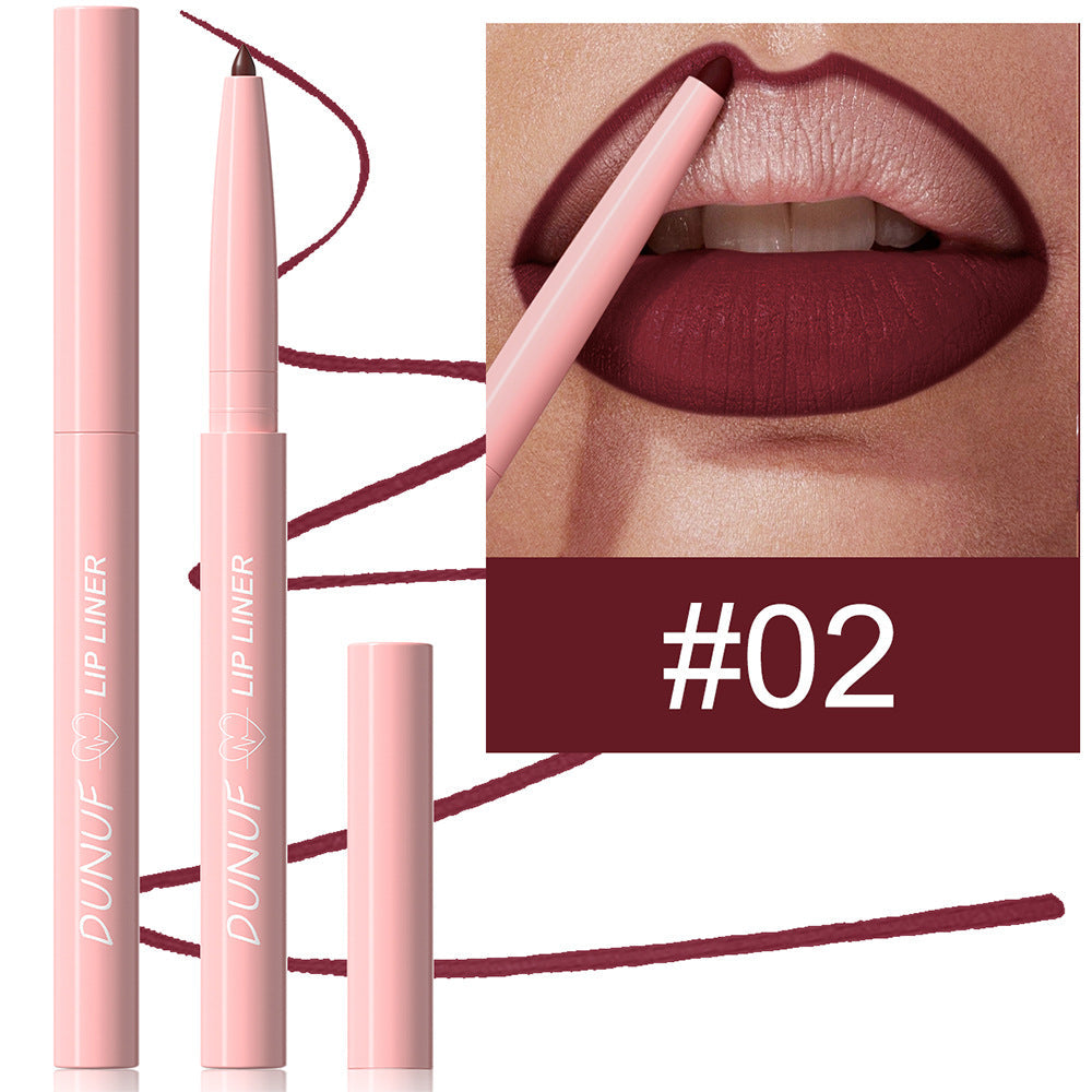 Long Lasting Lip Liner Easy to Apply Smooth Waterproof Makeup Pencil - Teleplus lip liner long lasting