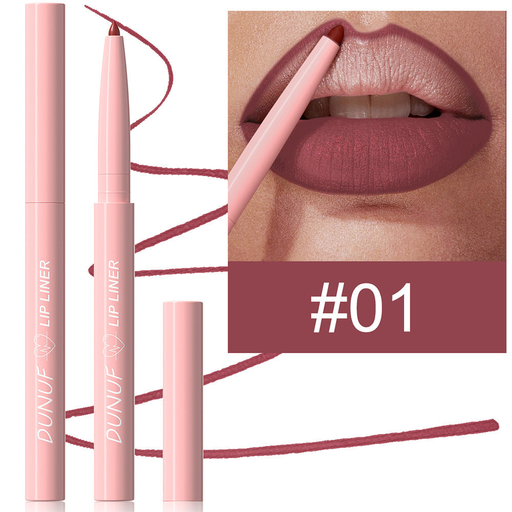 Long Lasting Lip Liner Easy to Apply Smooth Waterproof Makeup Pencil - Teleplus lip liner long lasting