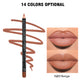 Long Lasting Lip Liner Pencil for Smooth Definition and Enhanced Color - Teleplus Lips lip liner long lasting pencil