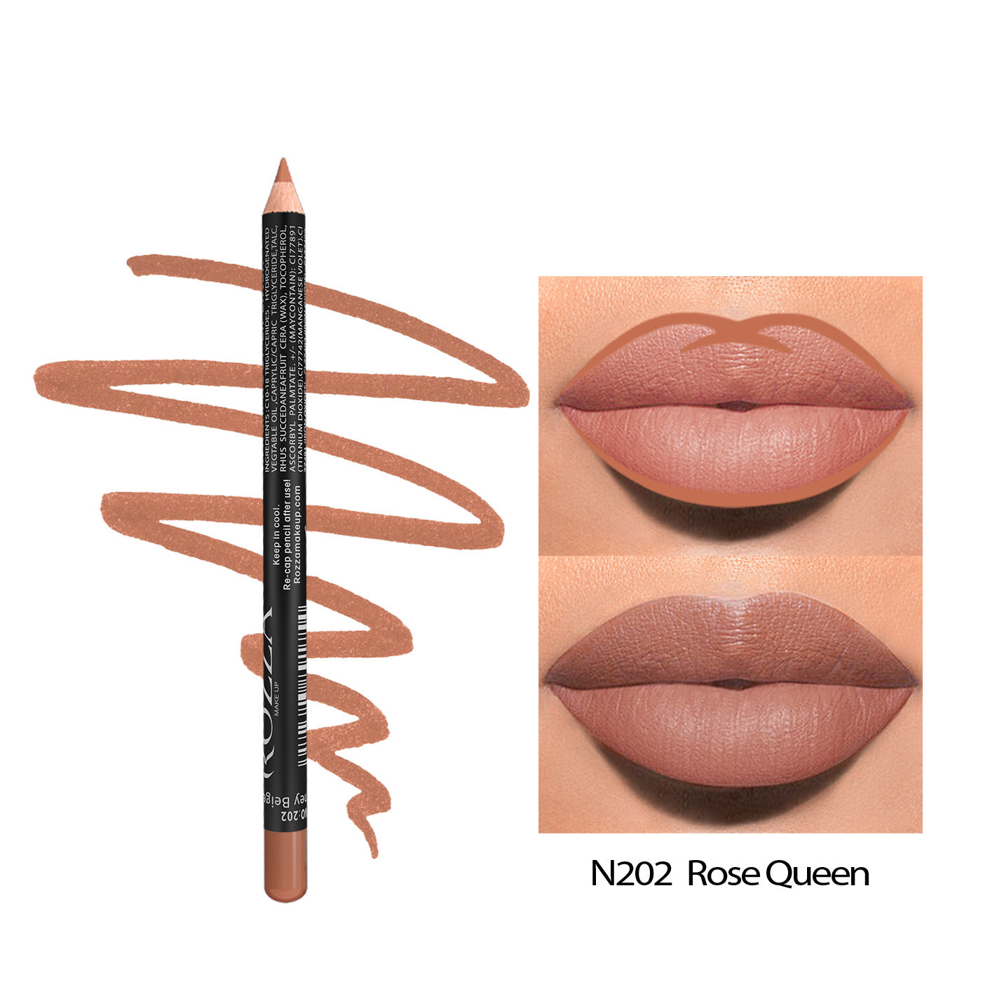 Long Lasting Lip Liner Pencil for Smooth Definition and Enhanced Color - Teleplus Lips lip liner long lasting pencil