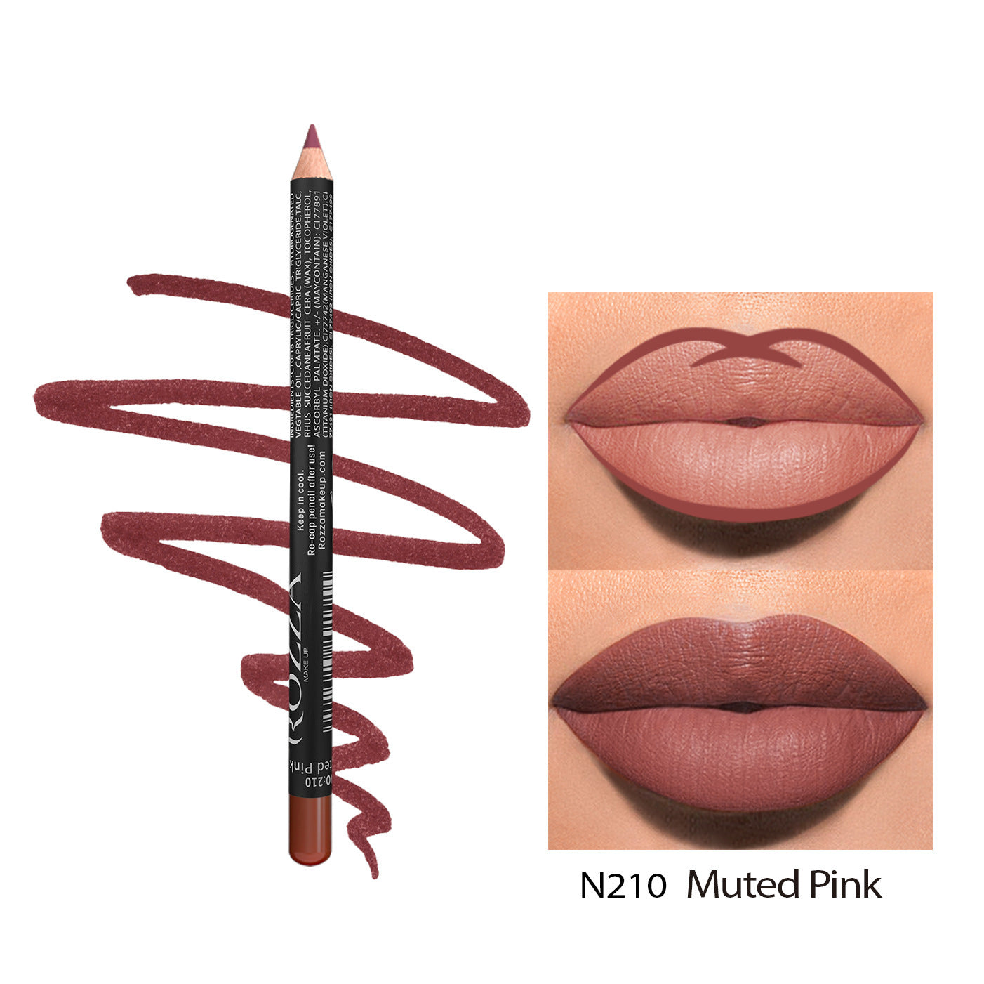Long Lasting Lip Liner Pencil for Smooth Definition and Enhanced Color - Teleplus Lips lip liner long lasting pencil