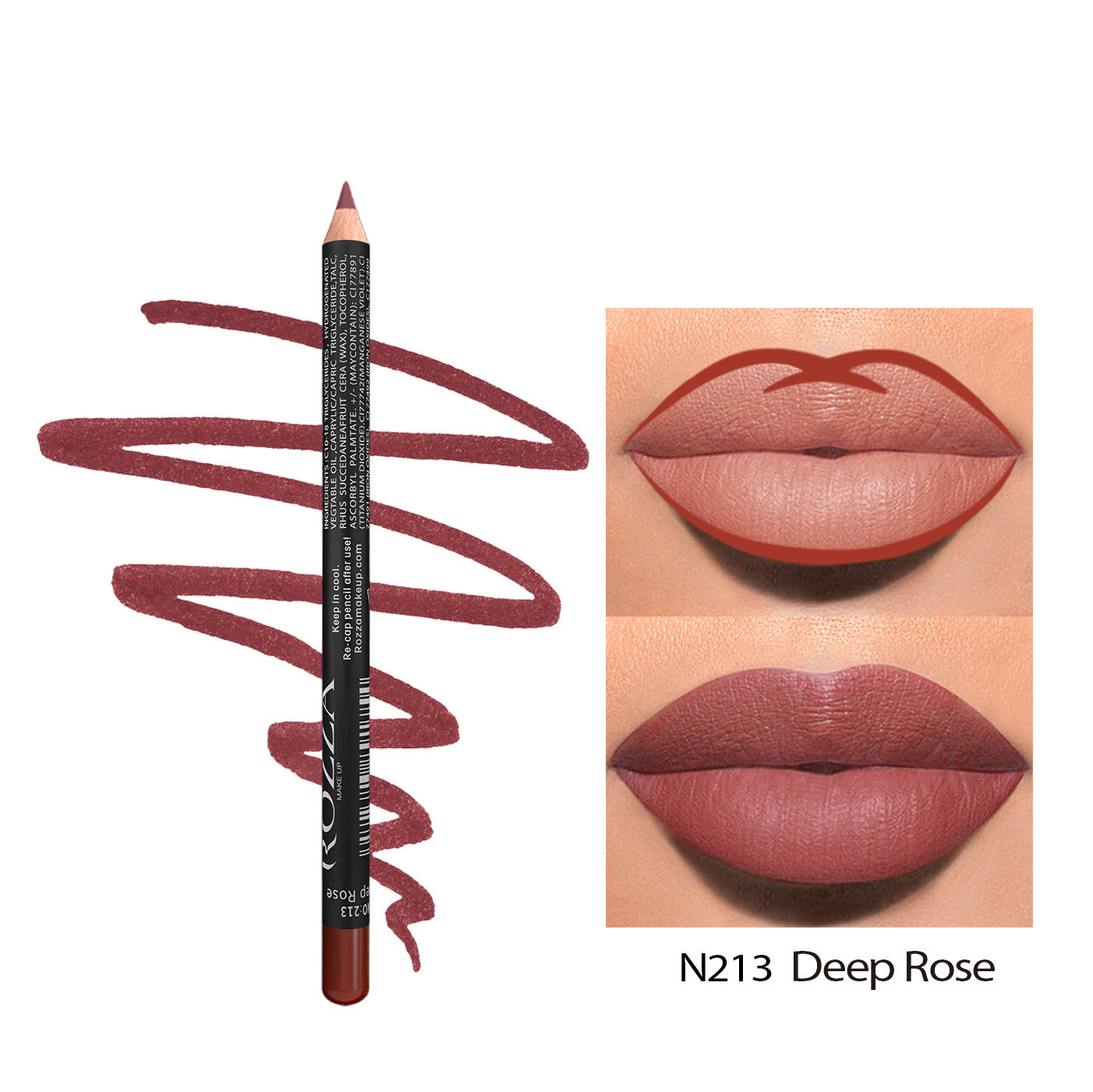 Long Lasting Lip Liner Pencil for Smooth Definition and Enhanced Color - Teleplus Lips lip liner long lasting pencil