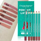 Long Lasting Lip Liner Set Natural Shades Waterproof Pencil 6 Piece Kit - Teleplus lip liner set long lasting waterproof