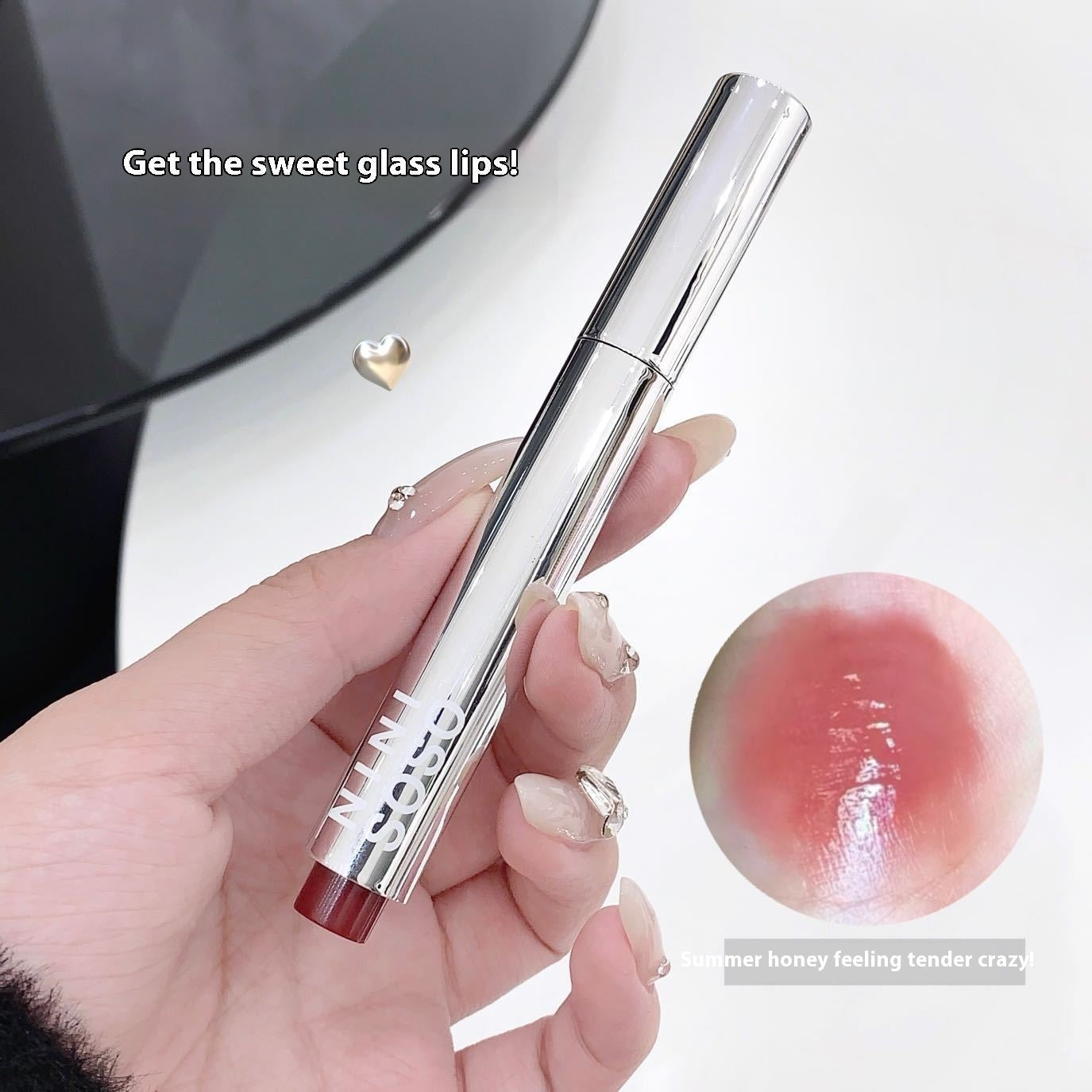 Long-lasting Moisturizing Gloss Solid Lipstick with Color-Enhancing Shades - Color-Boost lip gloss solid lipstick