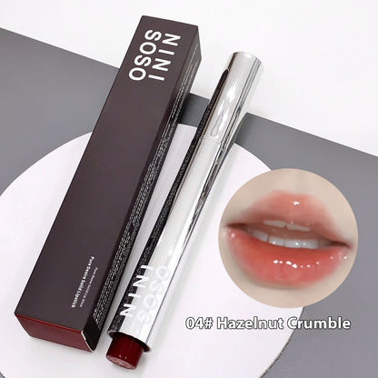 Long-lasting Moisturizing Gloss Solid Lipstick with Color-Enhancing Shades - Color-Boost lip gloss solid lipstick