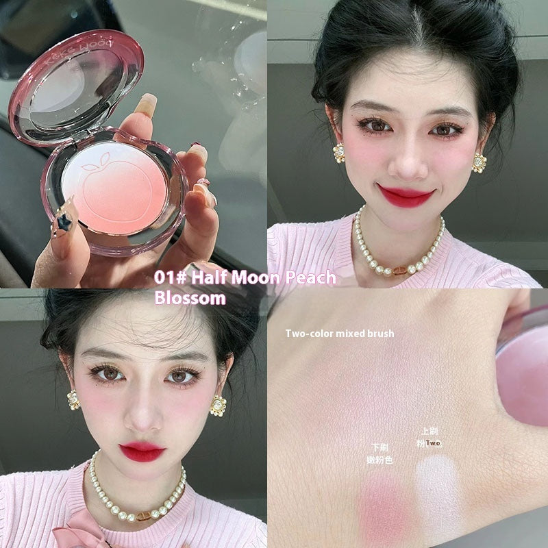 Long Lasting Powder Blush for Dry Skin Natural Rouge Makeup Palette 5g - Teleplus long lasting powder blush dry skin