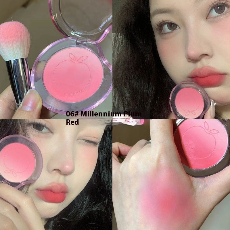 Long Lasting Powder Blush for Dry Skin Natural Rouge Makeup Palette 5g - Teleplus long lasting powder blush dry skin