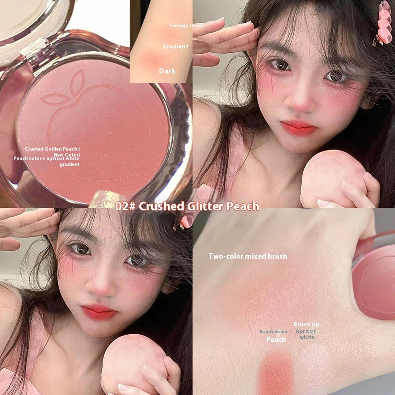 Long Lasting Powder Blush for Dry Skin Natural Rouge Makeup Palette 5g - Teleplus long lasting powder blush dry skin