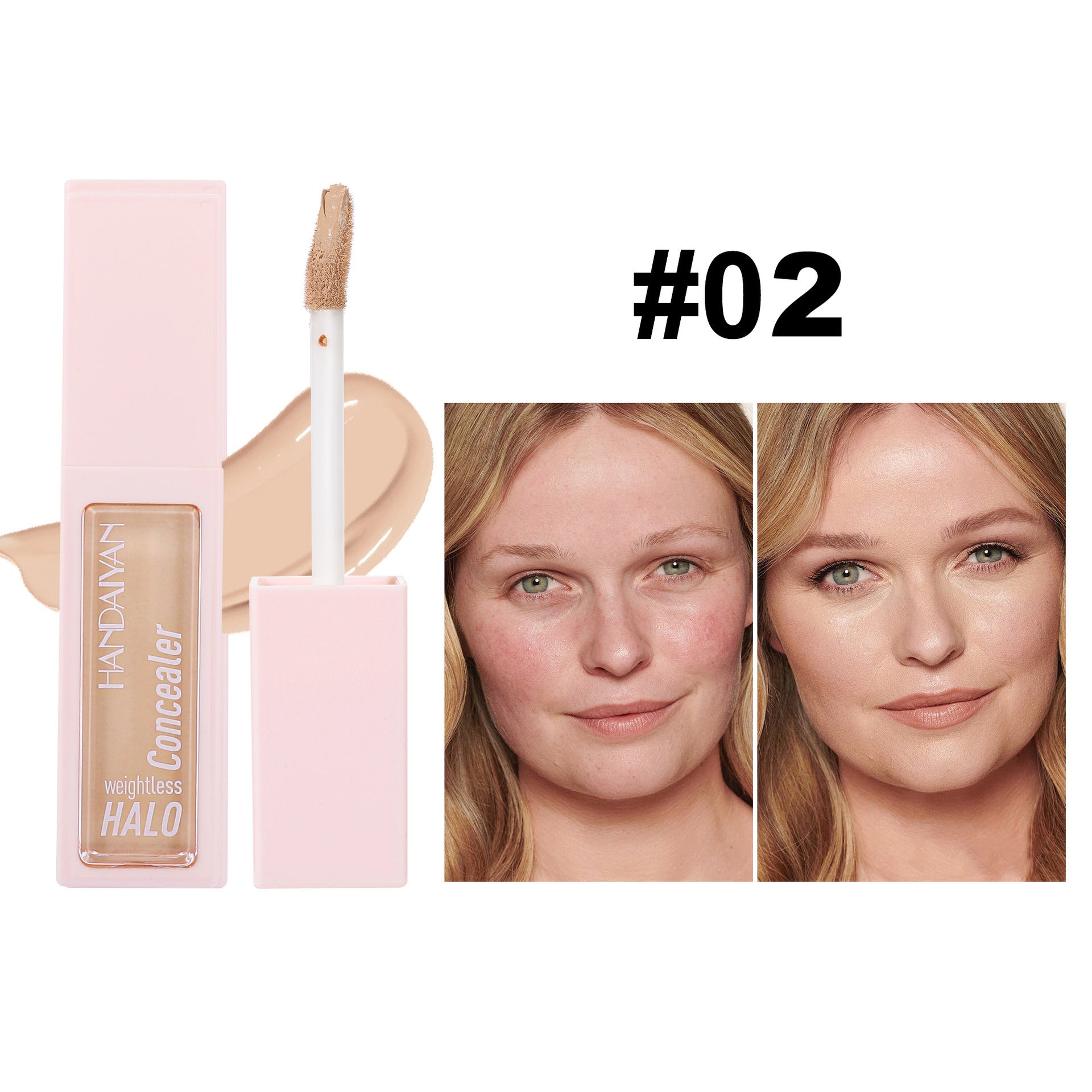 Long-Lasting Shading Cream Concealer with Color Correction and Invisible Pores - Teleplus for Flawless Skin colors