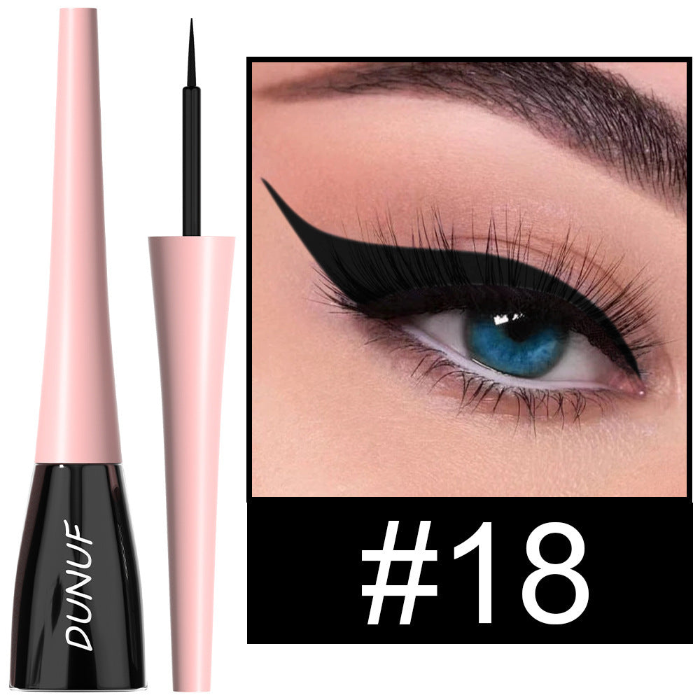 Long Lasting Waterproof Color Liquid Eyeliner in Multiple Shades - long lasting waterproof color liquid