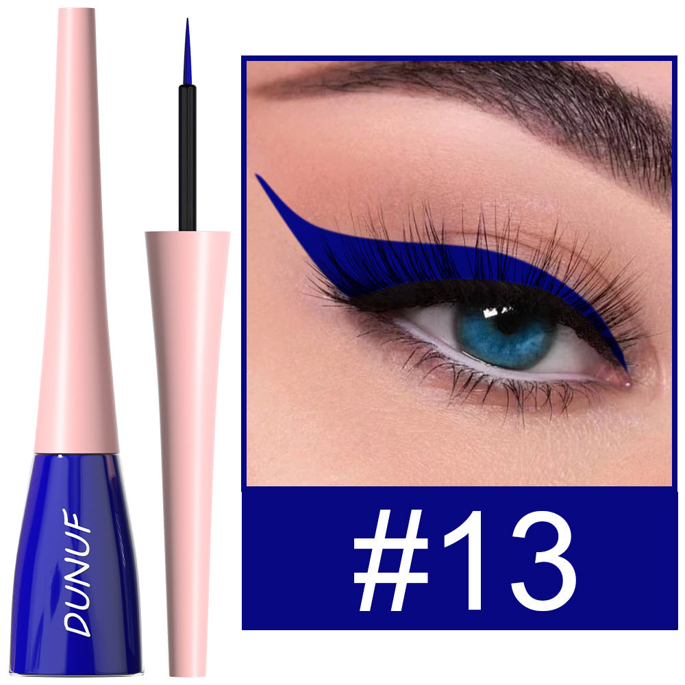 Long Lasting Waterproof Color Liquid Eyeliner in Multiple Shades - long lasting waterproof color liquid