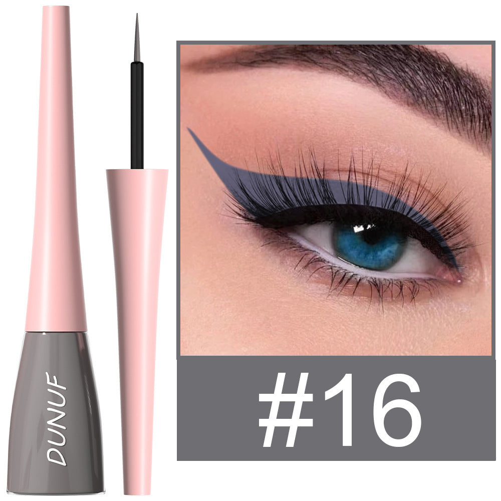 Long Lasting Waterproof Color Liquid Eyeliner in Multiple Shades - long lasting waterproof color liquid
