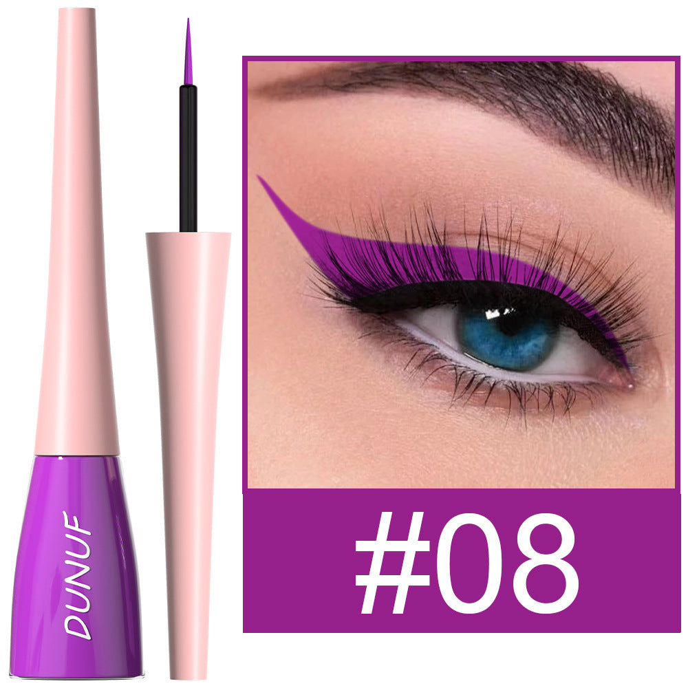 Long Lasting Waterproof Color Liquid Eyeliner in Multiple Shades - long lasting waterproof color liquid