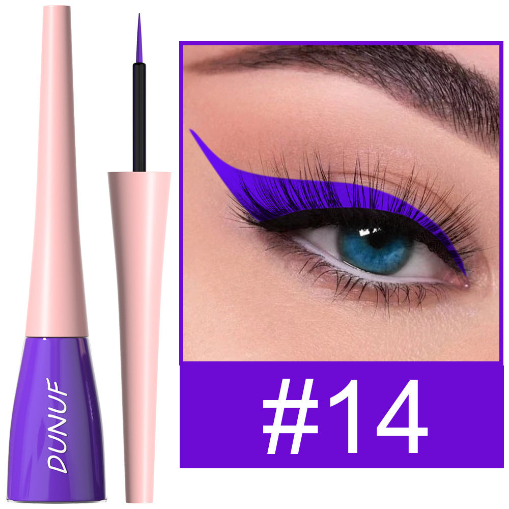 Long Lasting Waterproof Color Liquid Eyeliner in Multiple Shades - long lasting waterproof color liquid
