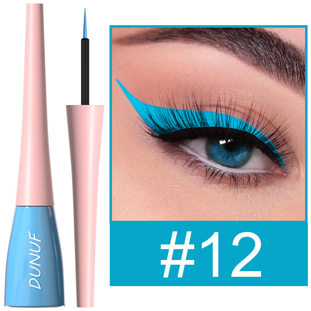 Long Lasting Waterproof Color Liquid Eyeliner in Multiple Shades - long lasting waterproof color liquid