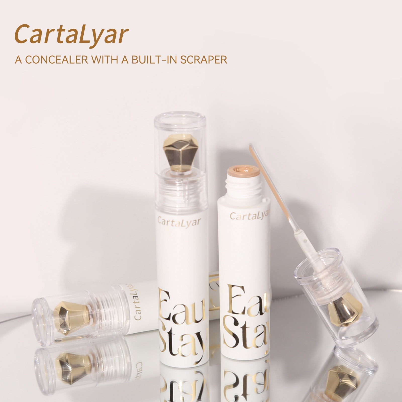 Long Lasting Waterproof Liquid Concealer for Brightening and Pore Blurring - Teleplus liquid concealer long lasting