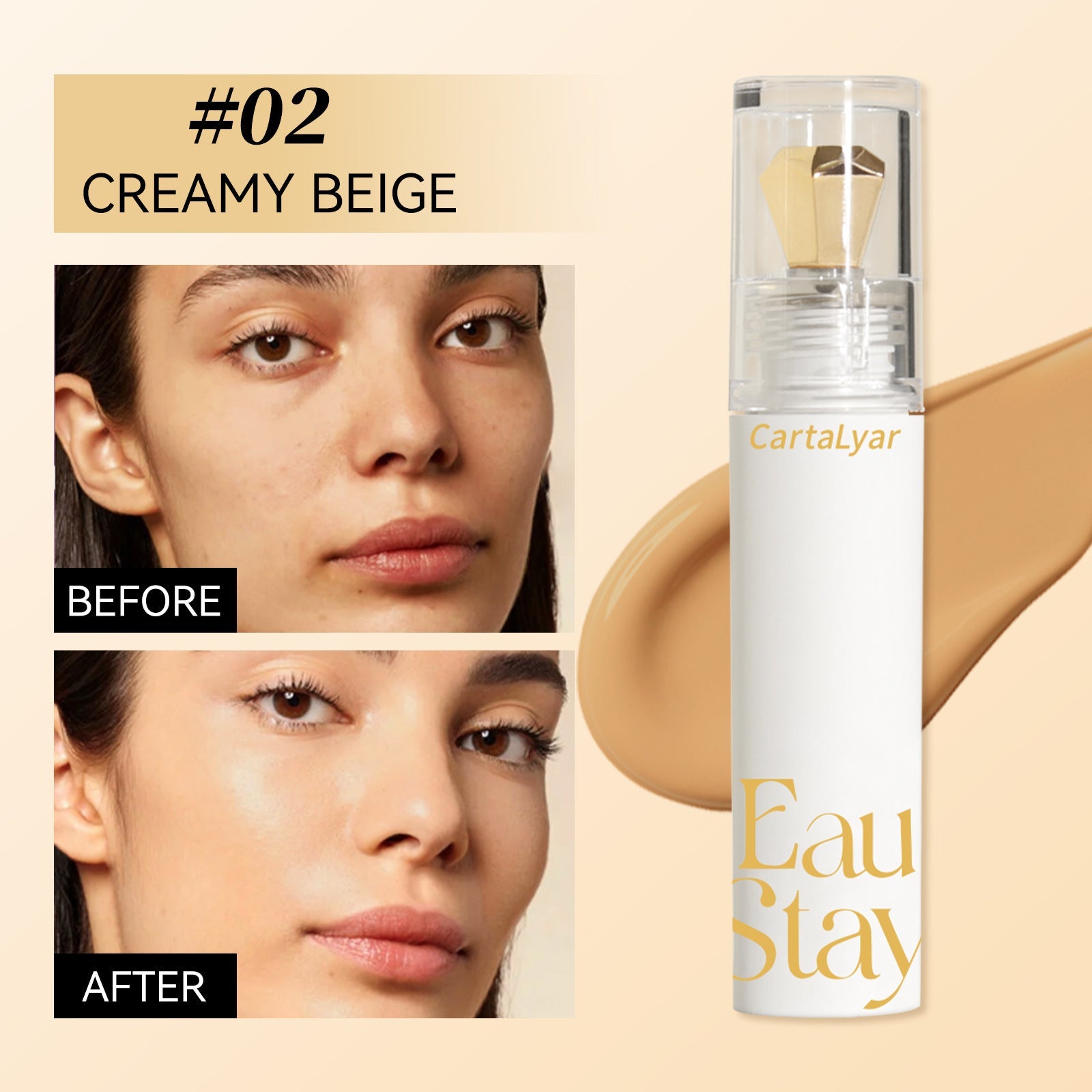 Long Lasting Waterproof Liquid Concealer for Brightening and Pore Blurring - Teleplus liquid concealer long lasting